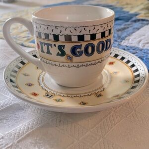 Mary Englebright cup and saucer
